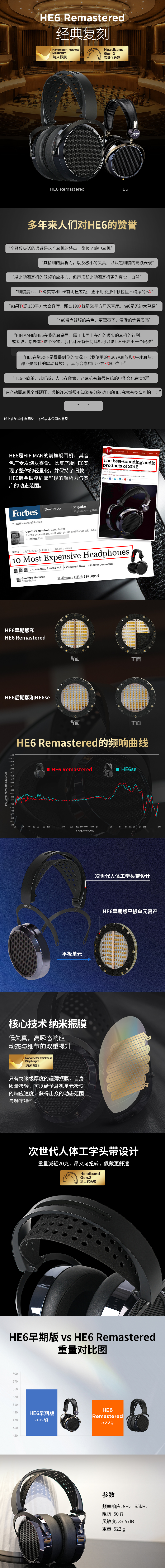 HE6 Remastered 产品介绍